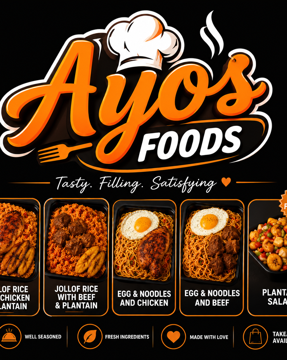 Ayo’s food cover