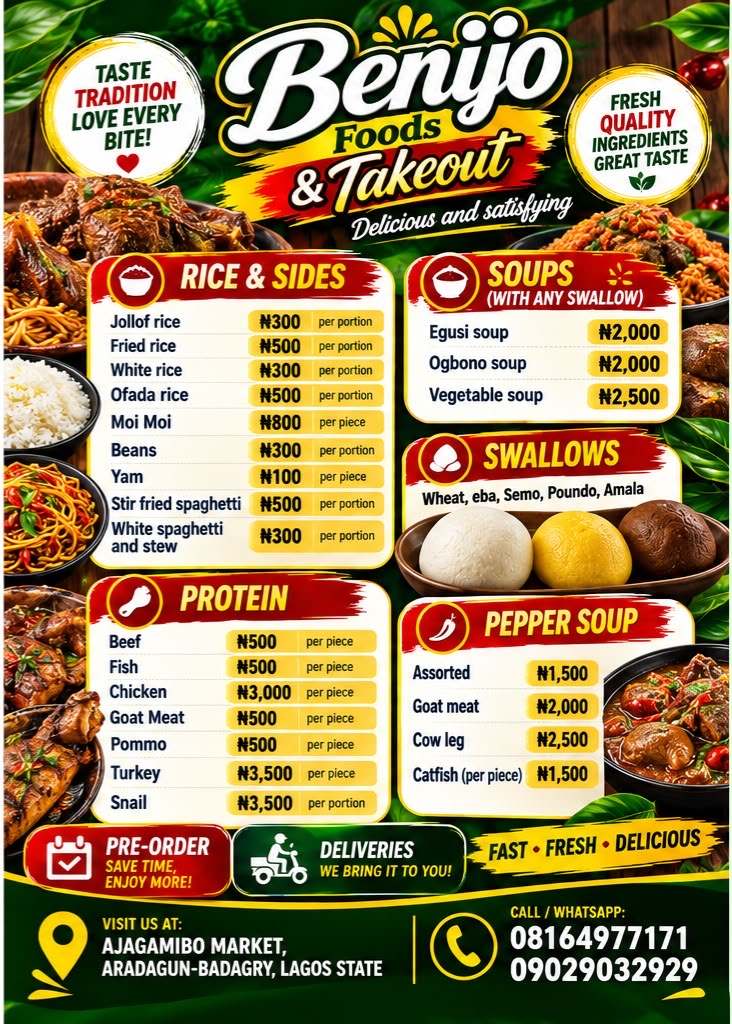 Benijo logistics and distribution cover