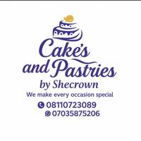 Cakesandpastriesbyshecrown logo