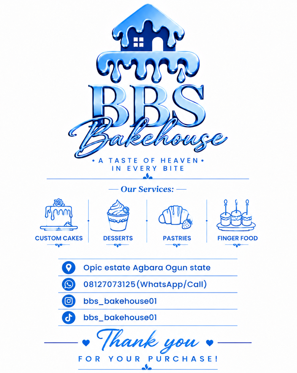 BBS BAKEHOUSE  cover