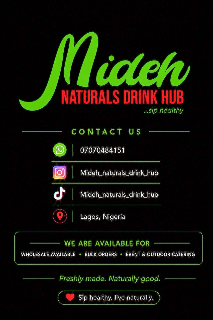 Mideh Naturals Drink Hub cover