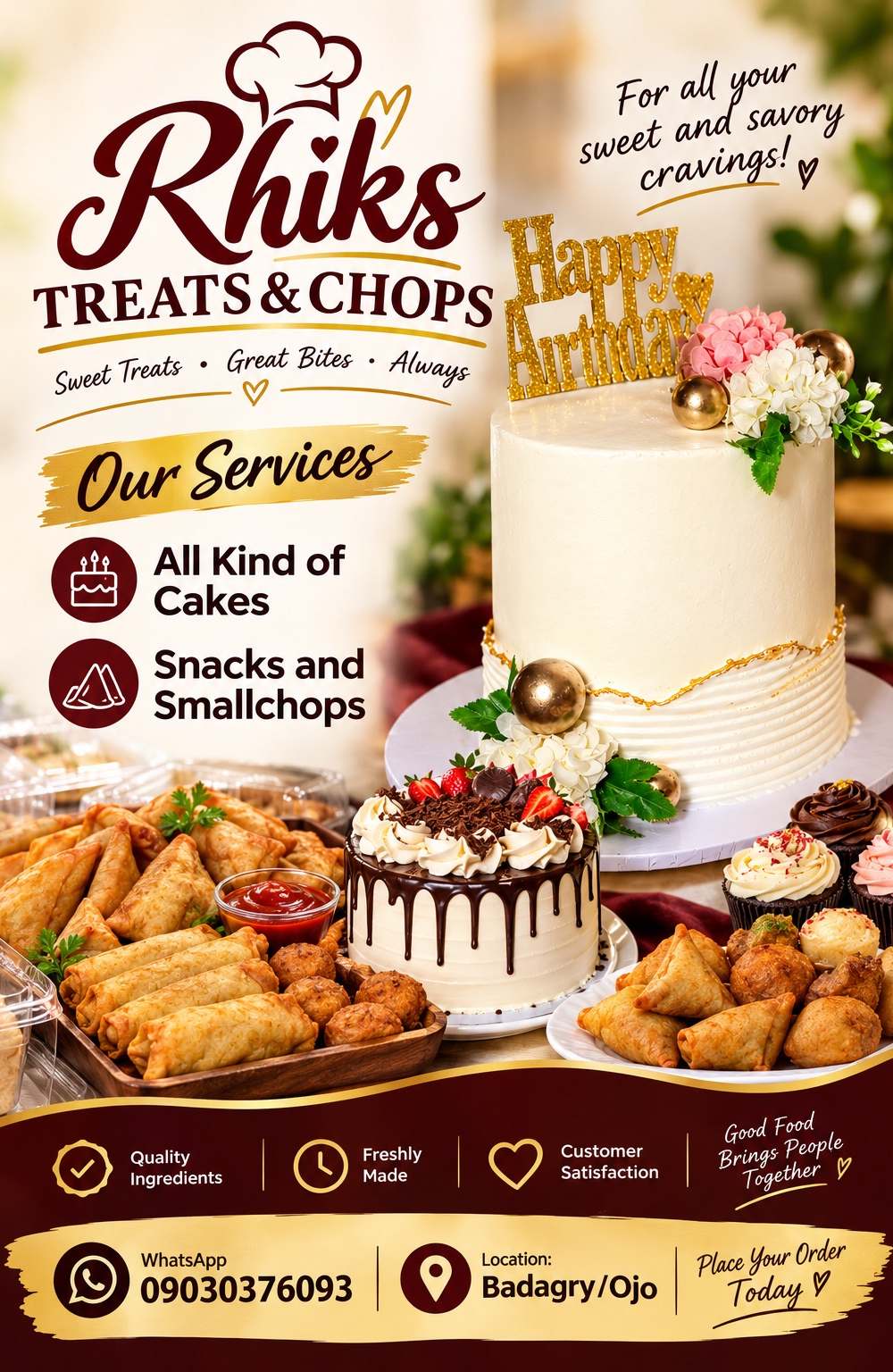 Rhik’s treats&chops cover