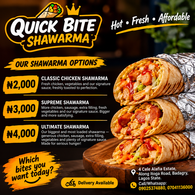 Chicken Shawarma