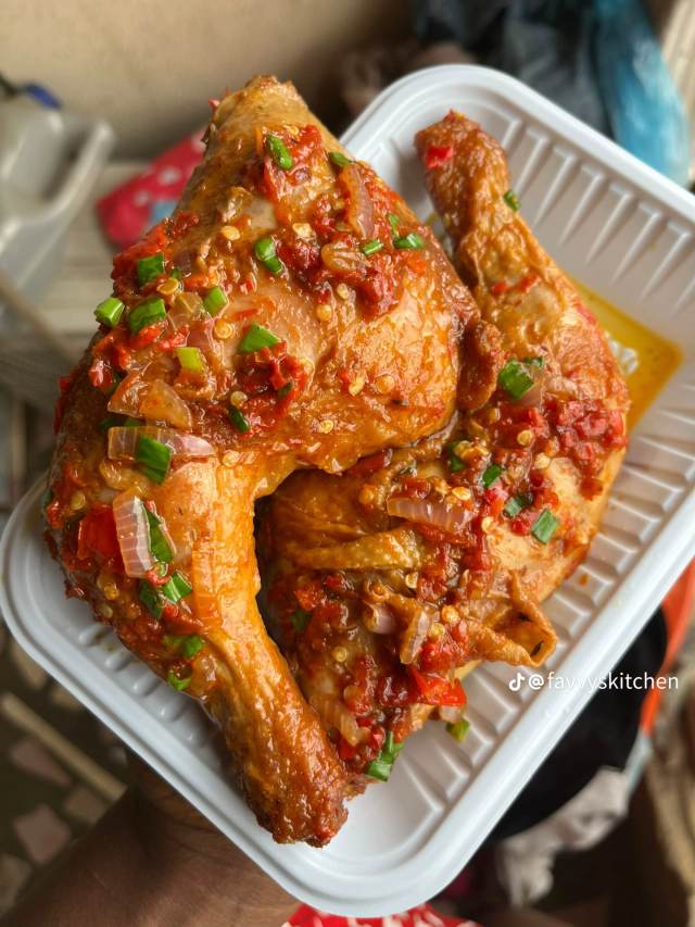 Pepper big chicken