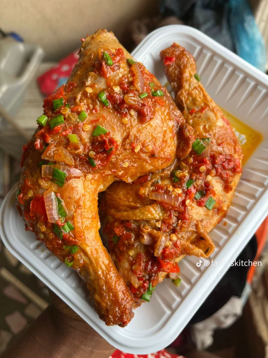 Pepper big chicken