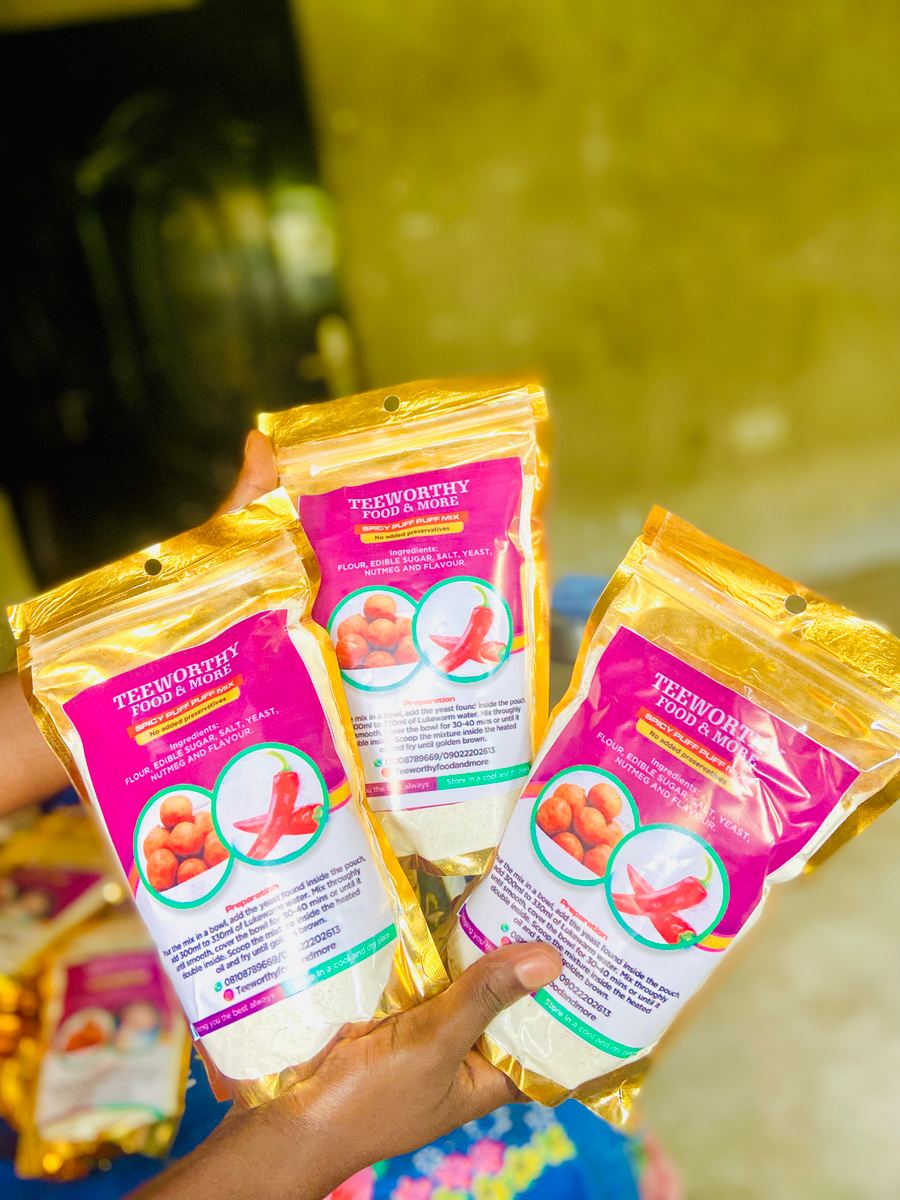Spicy puff puff mix