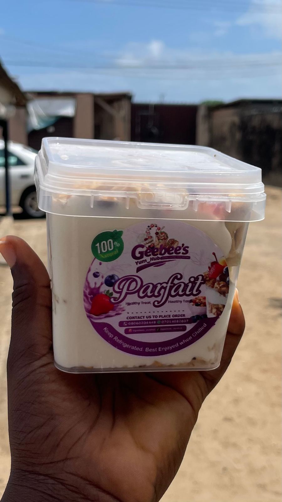 500ml Parfait Bowl