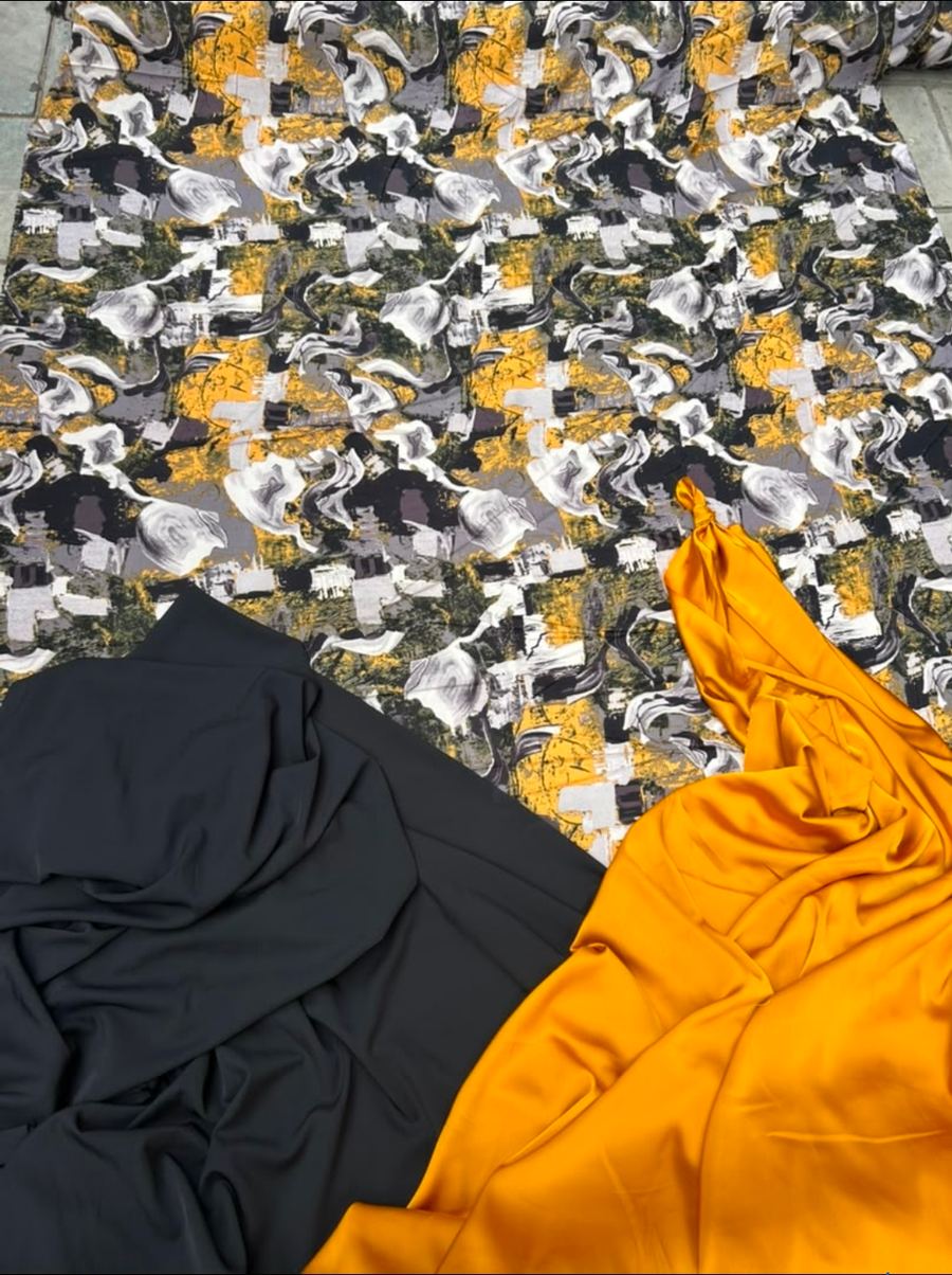 Plain and pattern Silk