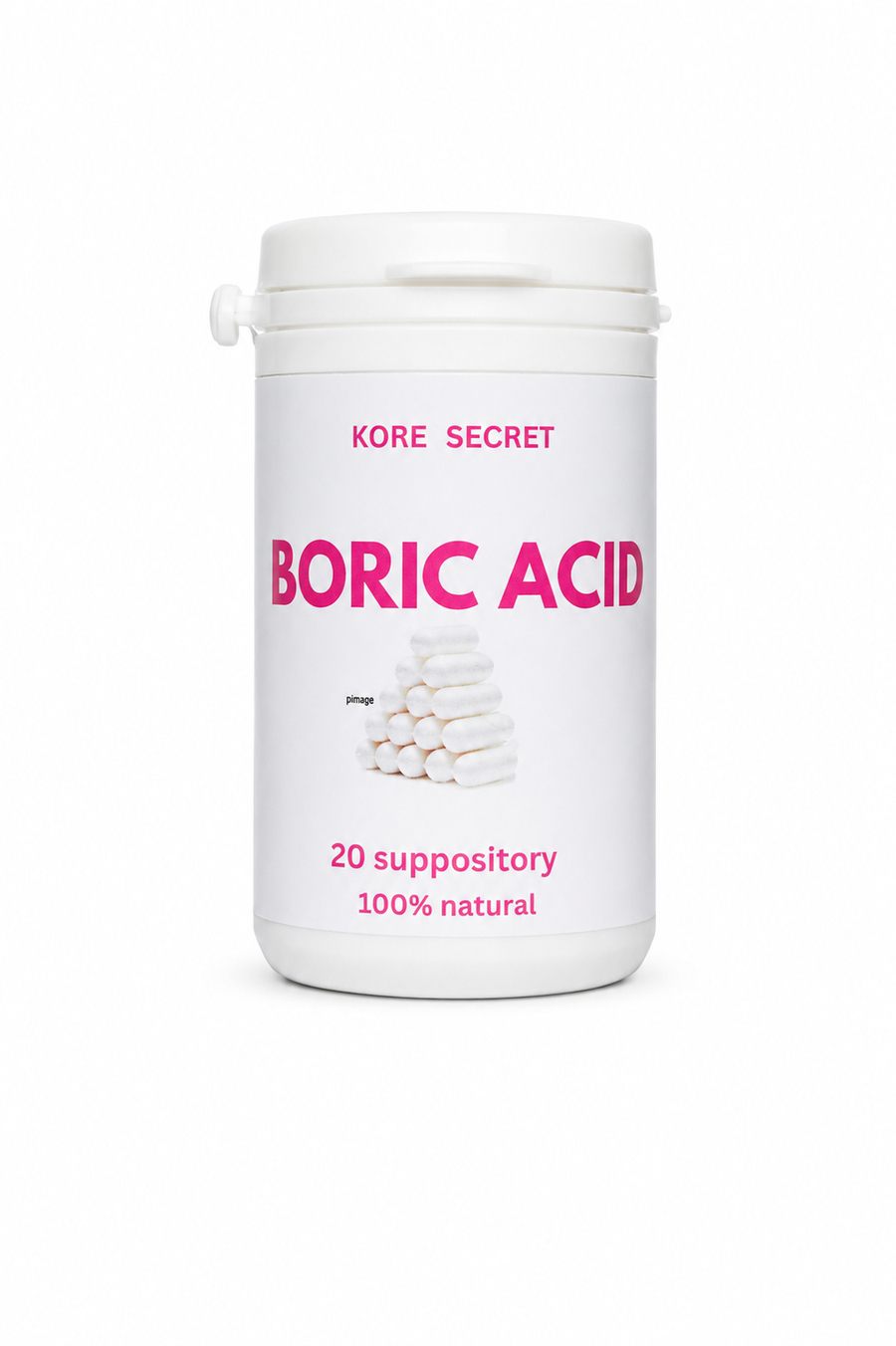 Boric acid suppositories