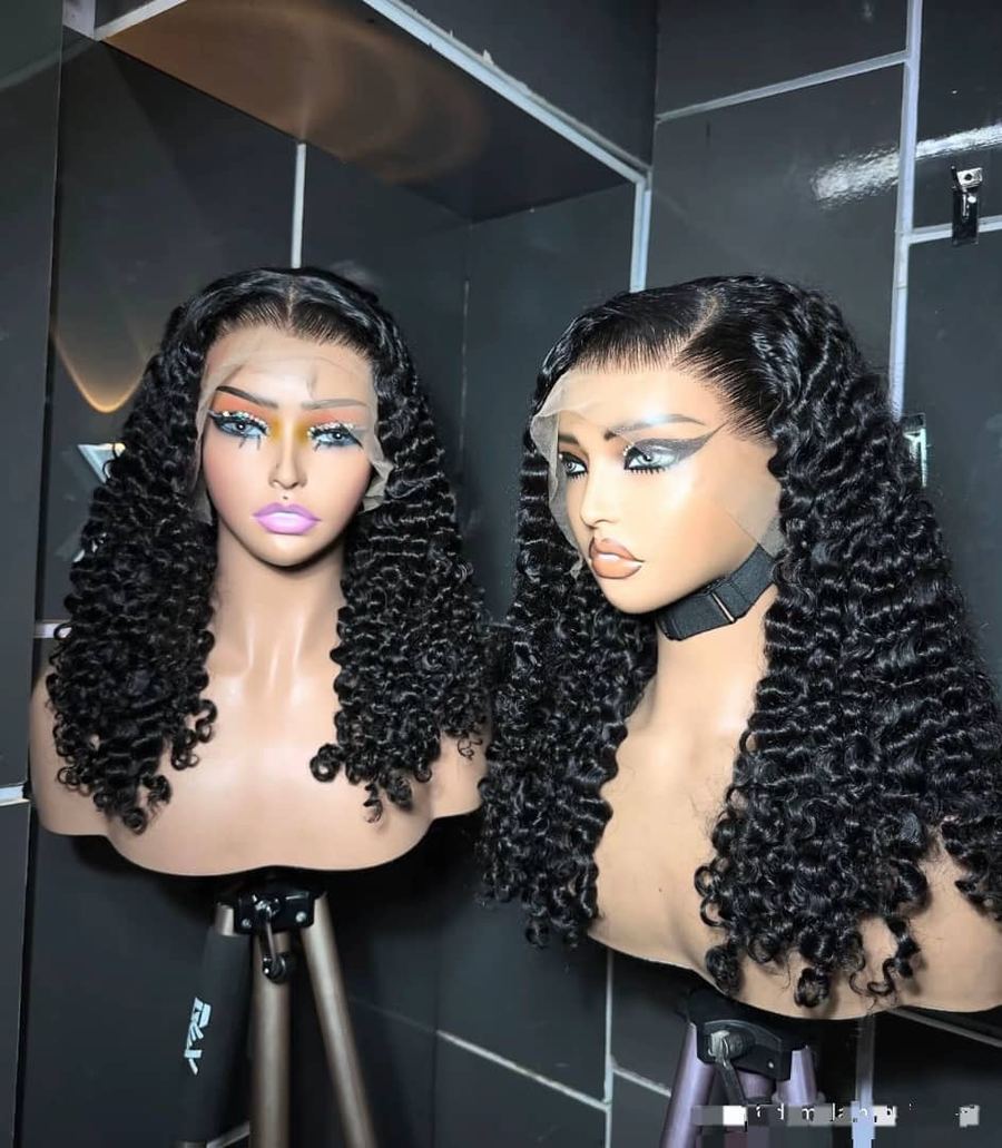 20” SDD factory made pixie curls