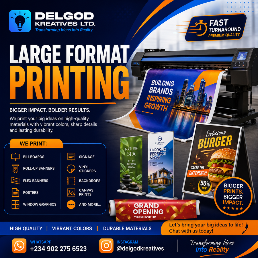 LARGE FORMAT PRINTING