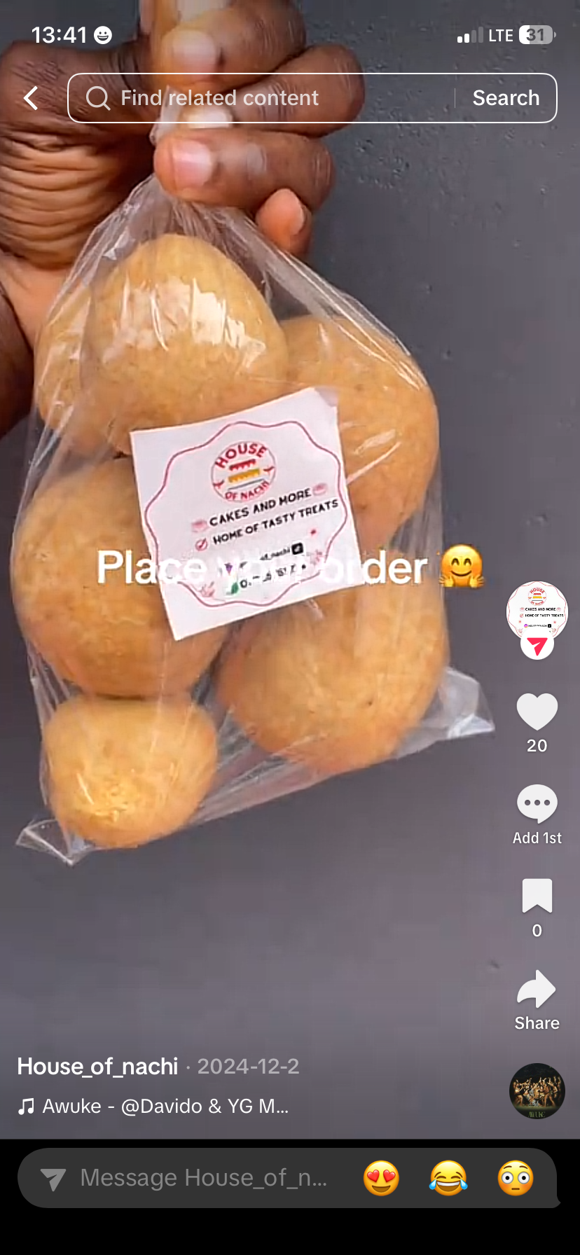 Egg roll and buns