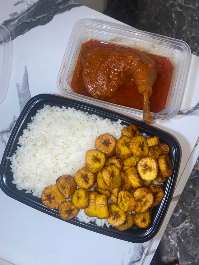 White Rice and Stew