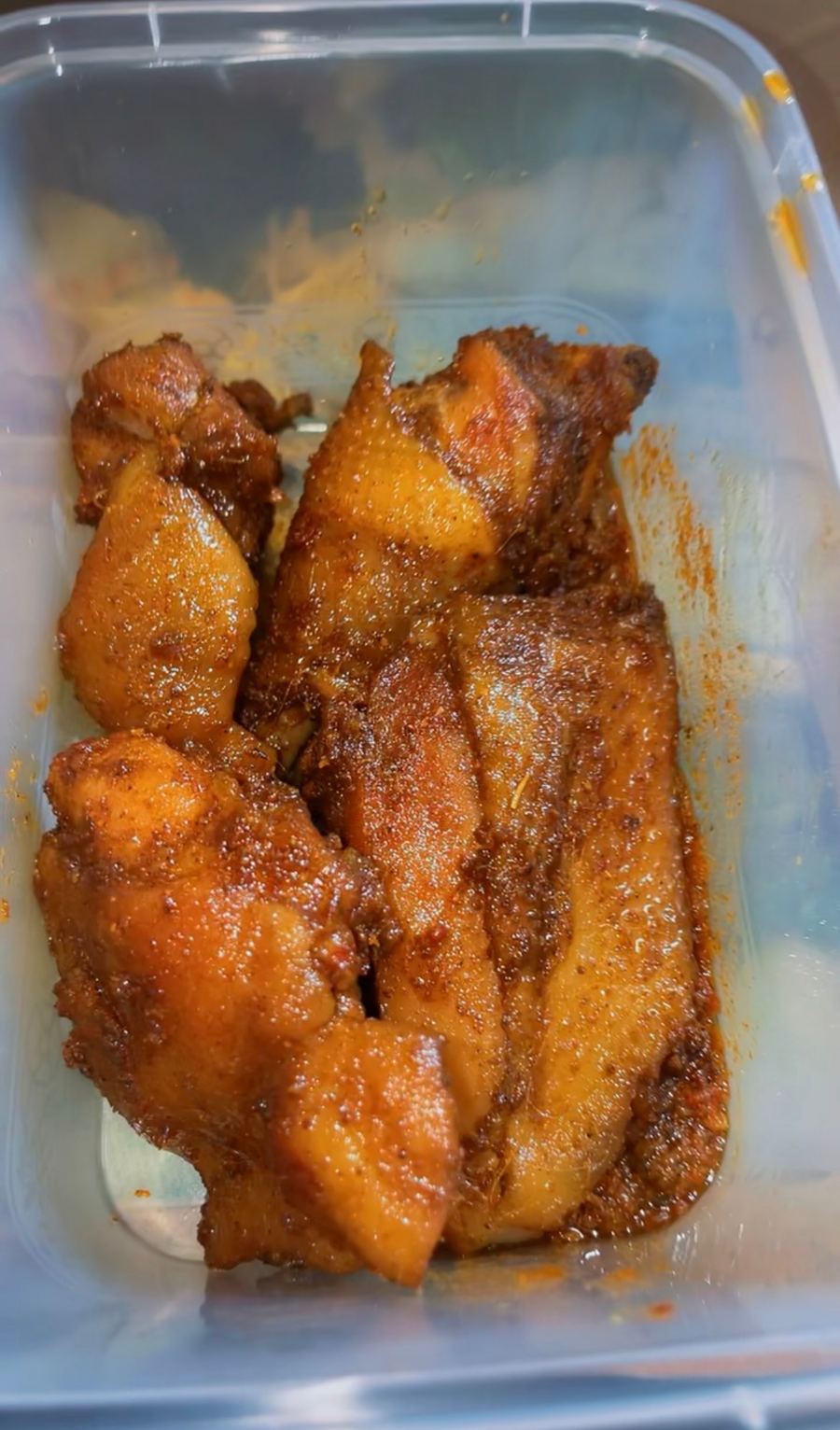 Chicken and chips
