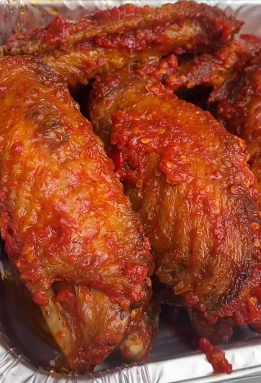 Peppered Turkey Wings