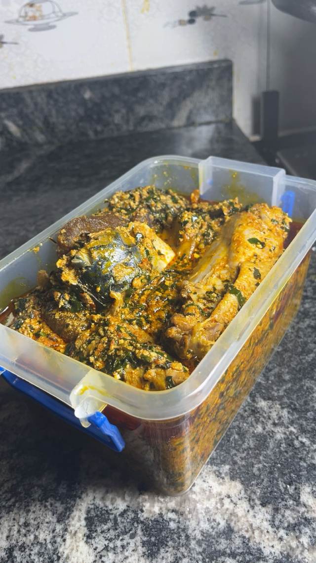 1.5Lilter of Vegetable Egusi.