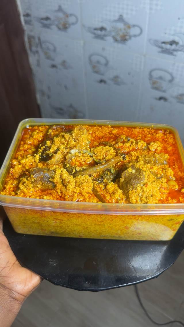 1ltr of Egusi soup