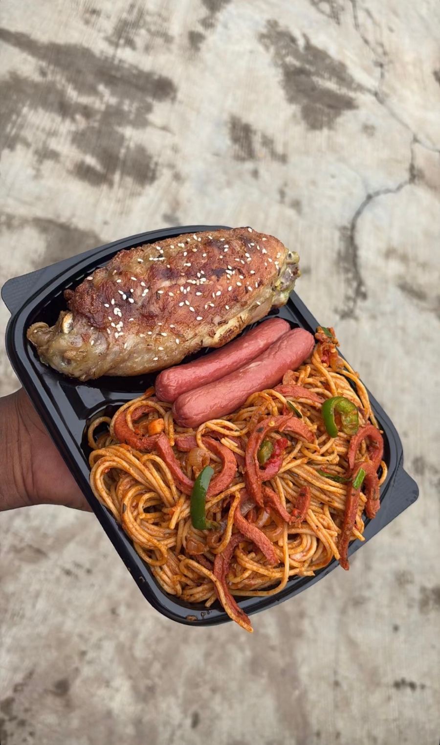 Stirfried Pasta, Hotdogs&Turkey