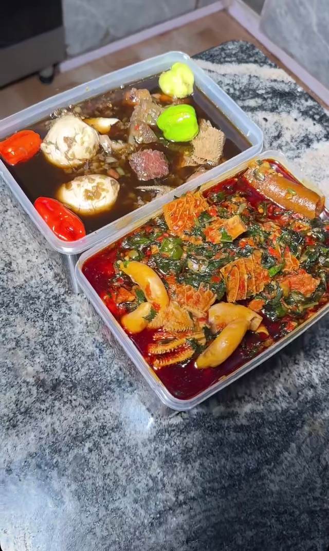 2Liters of Vegetable soup & Ayamase Sauce