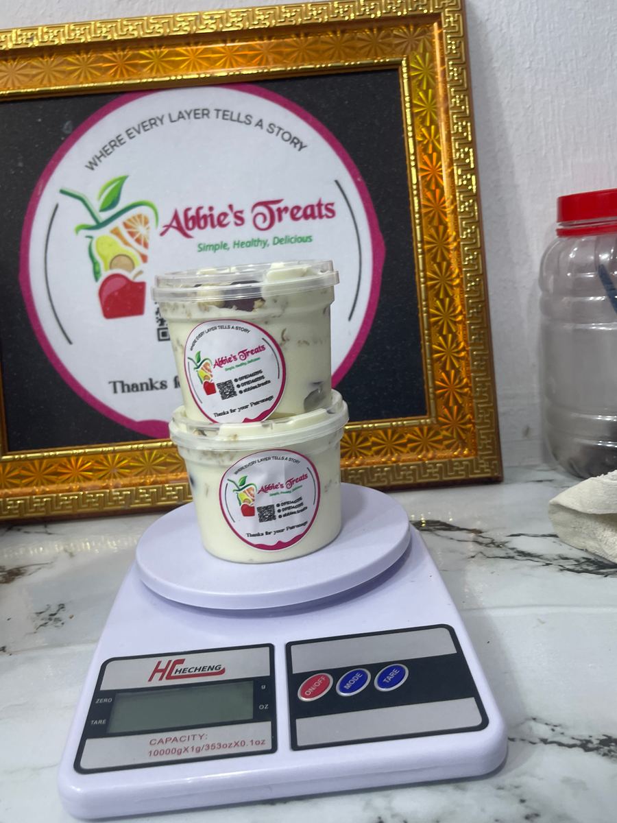 250ml fruit parfait