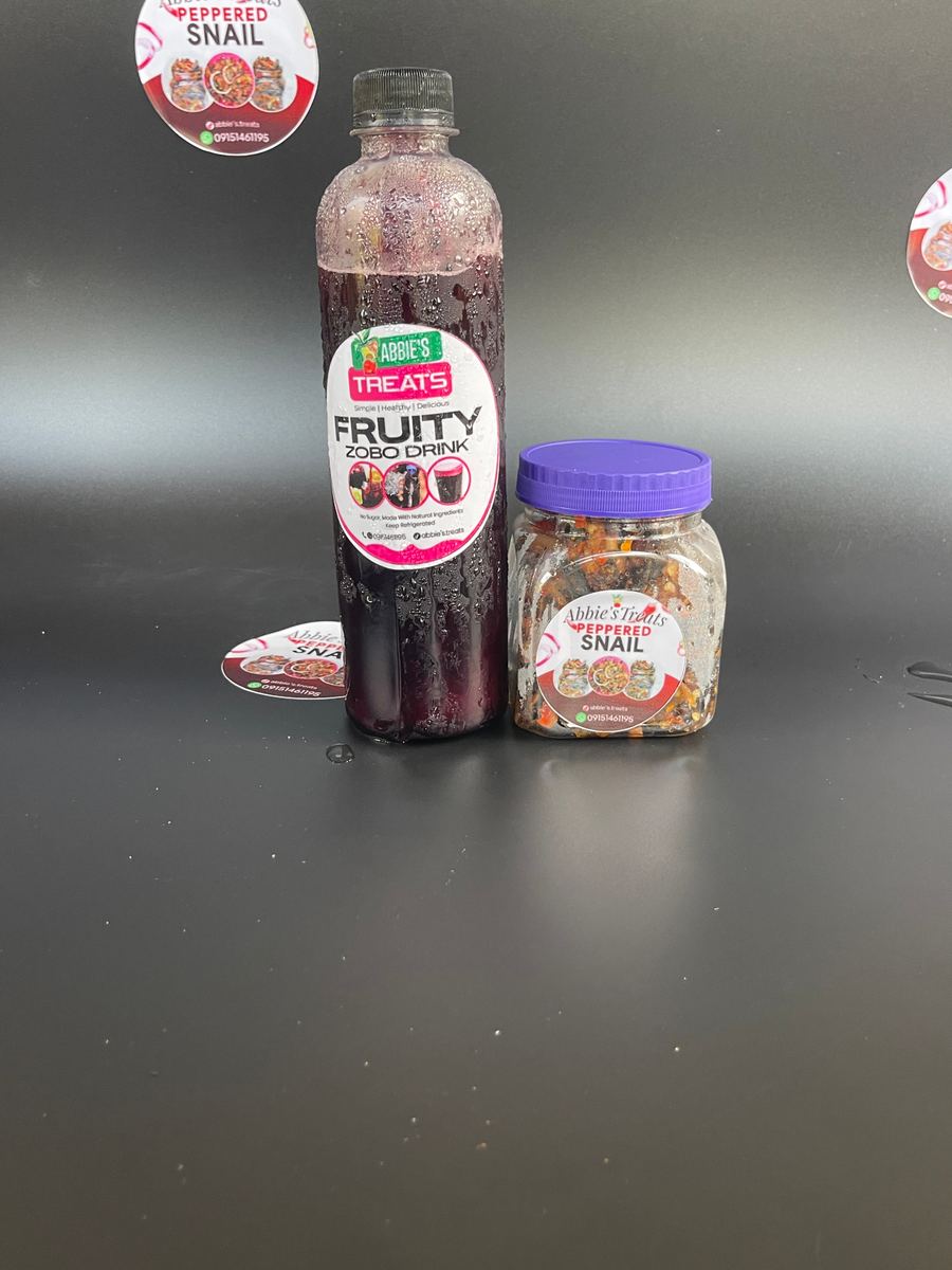 Fruity Zobo & peppered Snail