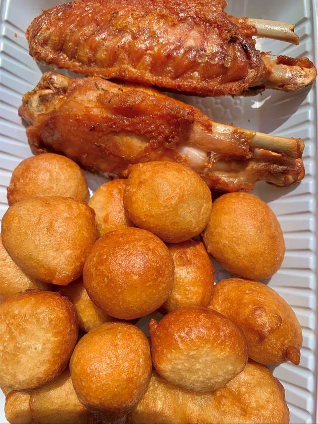 Puff puff and Turkey