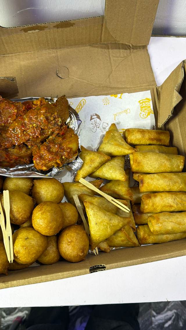 Small chops platter