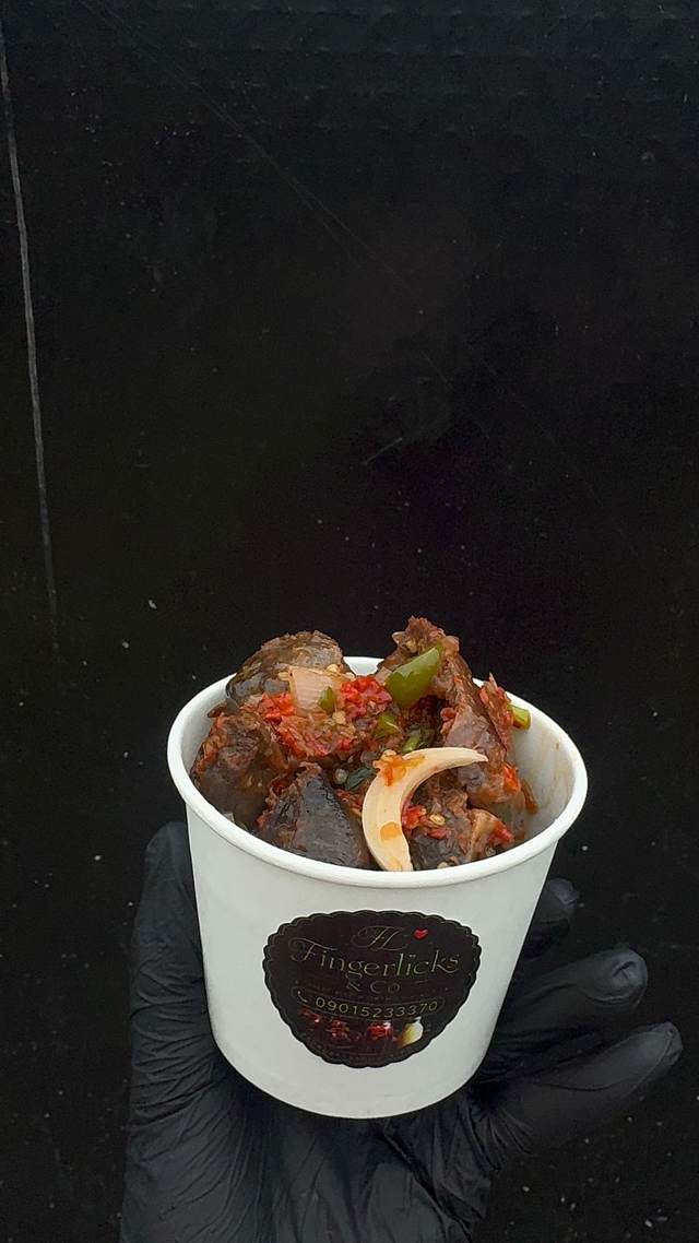 Peppered gizzard