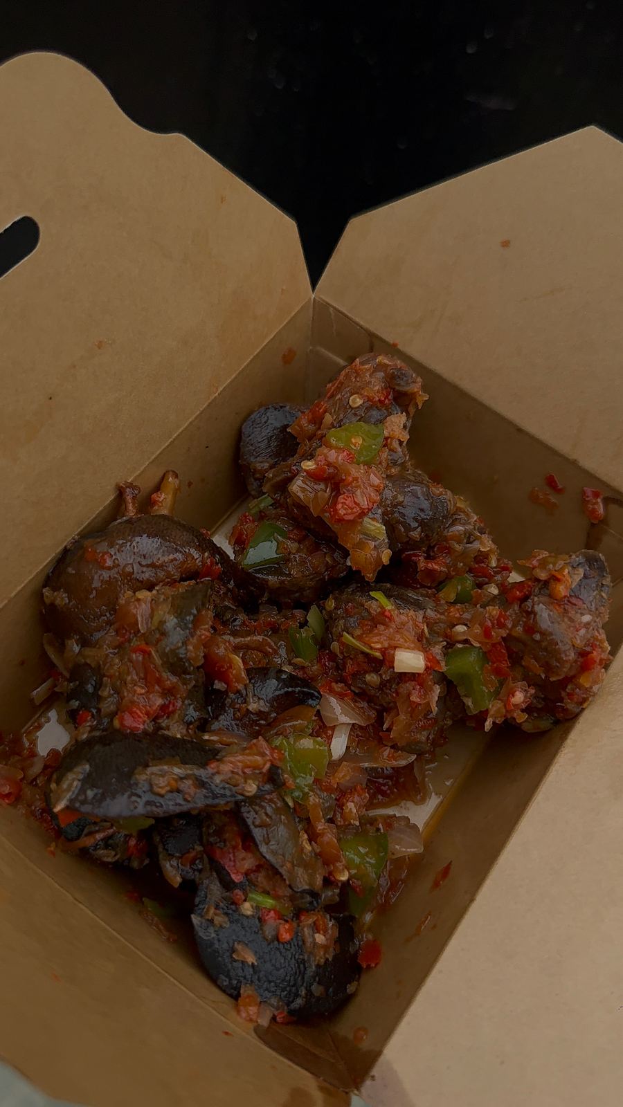 Peppered snail & peppered gizzard combo