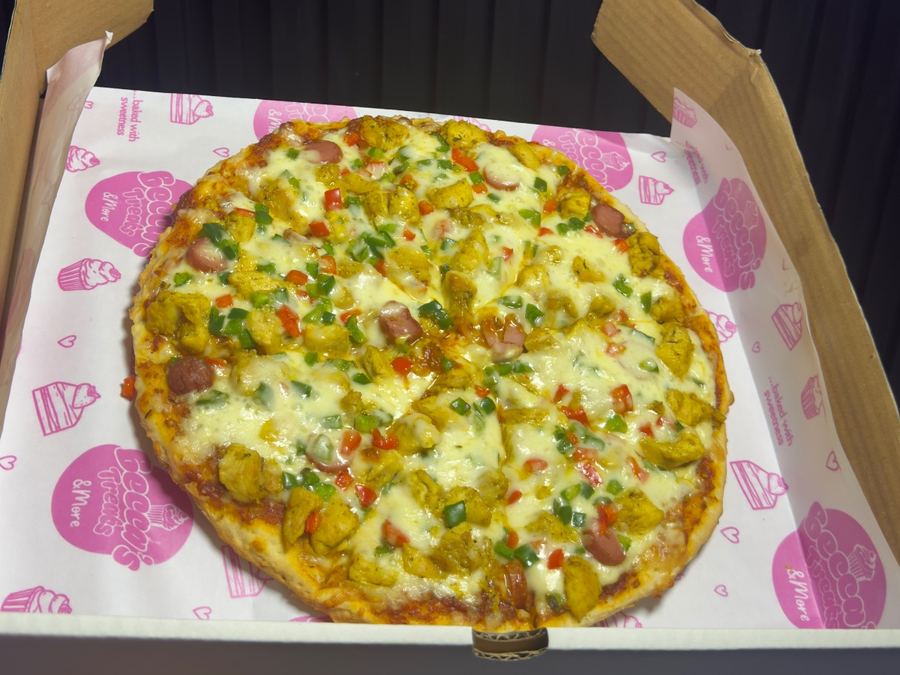 Large size pizza
