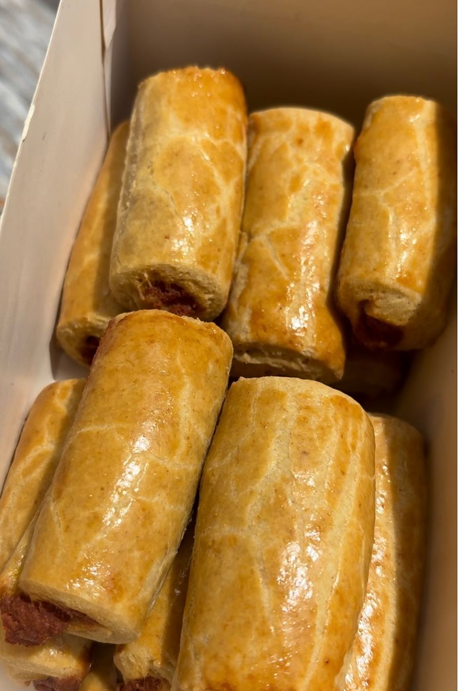Sausage roll box of 10