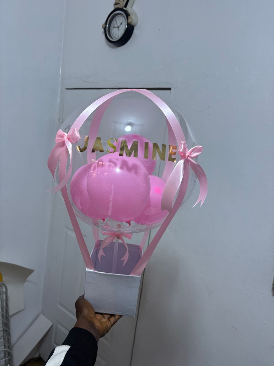 Hot air balloon box