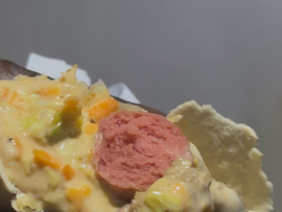 Creamy beef shawarma