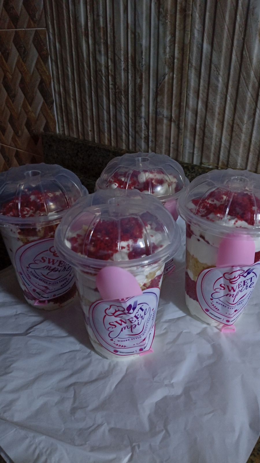 Cake parfait